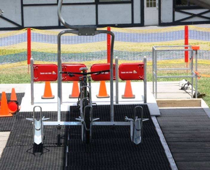 Quad Chair Lift for Bike and Riders