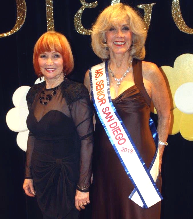 Vernetta from San Diego took 1st runner up and Michele McDougal from San Diego won the Ms. Senior San Diego Pageant.  Both will go onto the Ms. Senior California Pageant August 31, 2013.