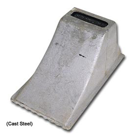 Cast Steel Wheel Chock