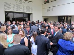 Guests at Miami's official portrait unveiling