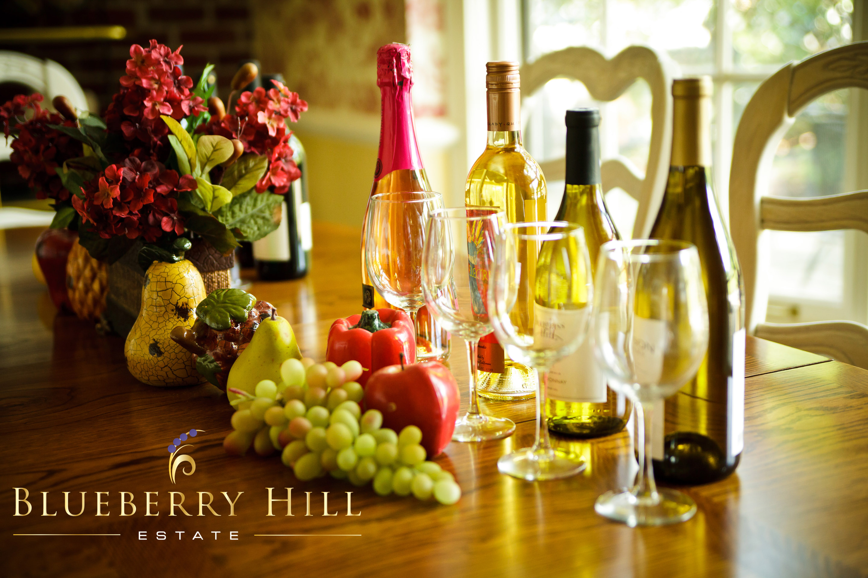 The Blueberry Hill Estate wine pairing experience is unlike any other.