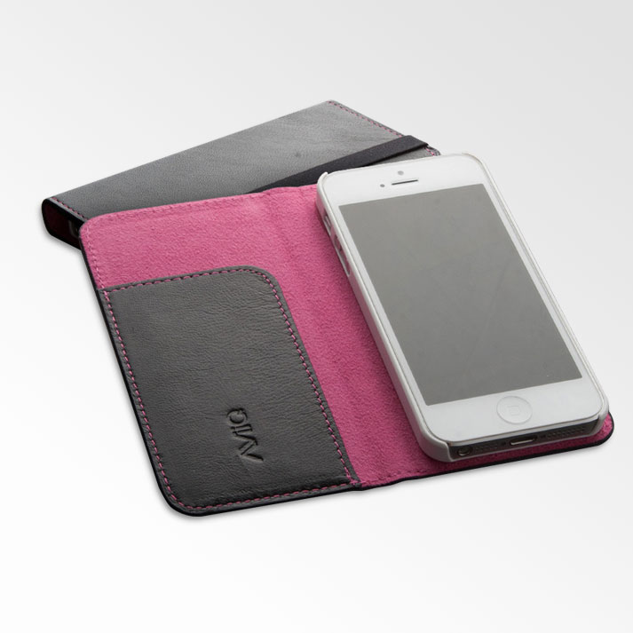 AViiQ Leather iPhone 5 Wallet Cases
