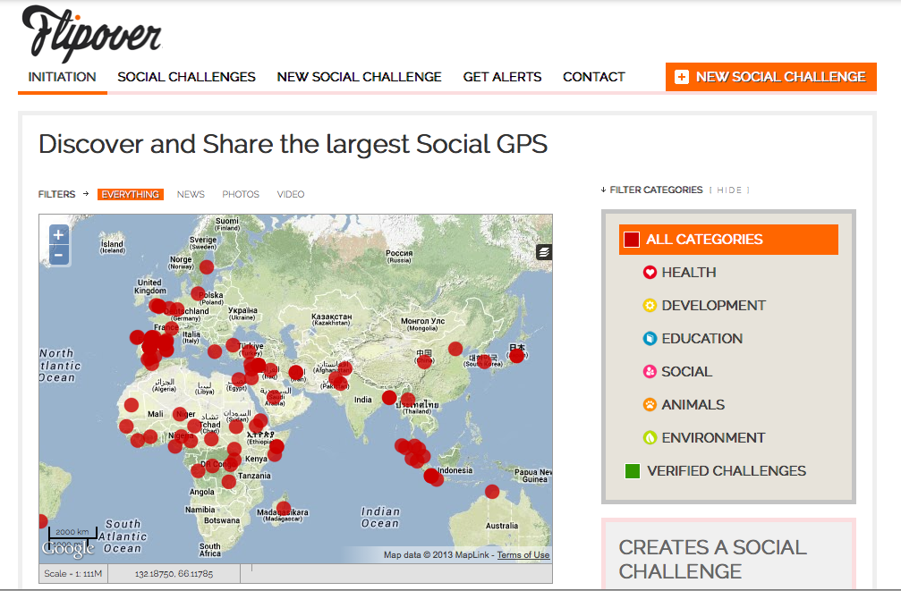 Social GPS Screenshot