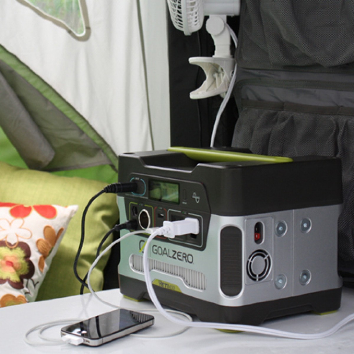 Goal Zero Yeti 400: Portable generator perfect for camping.