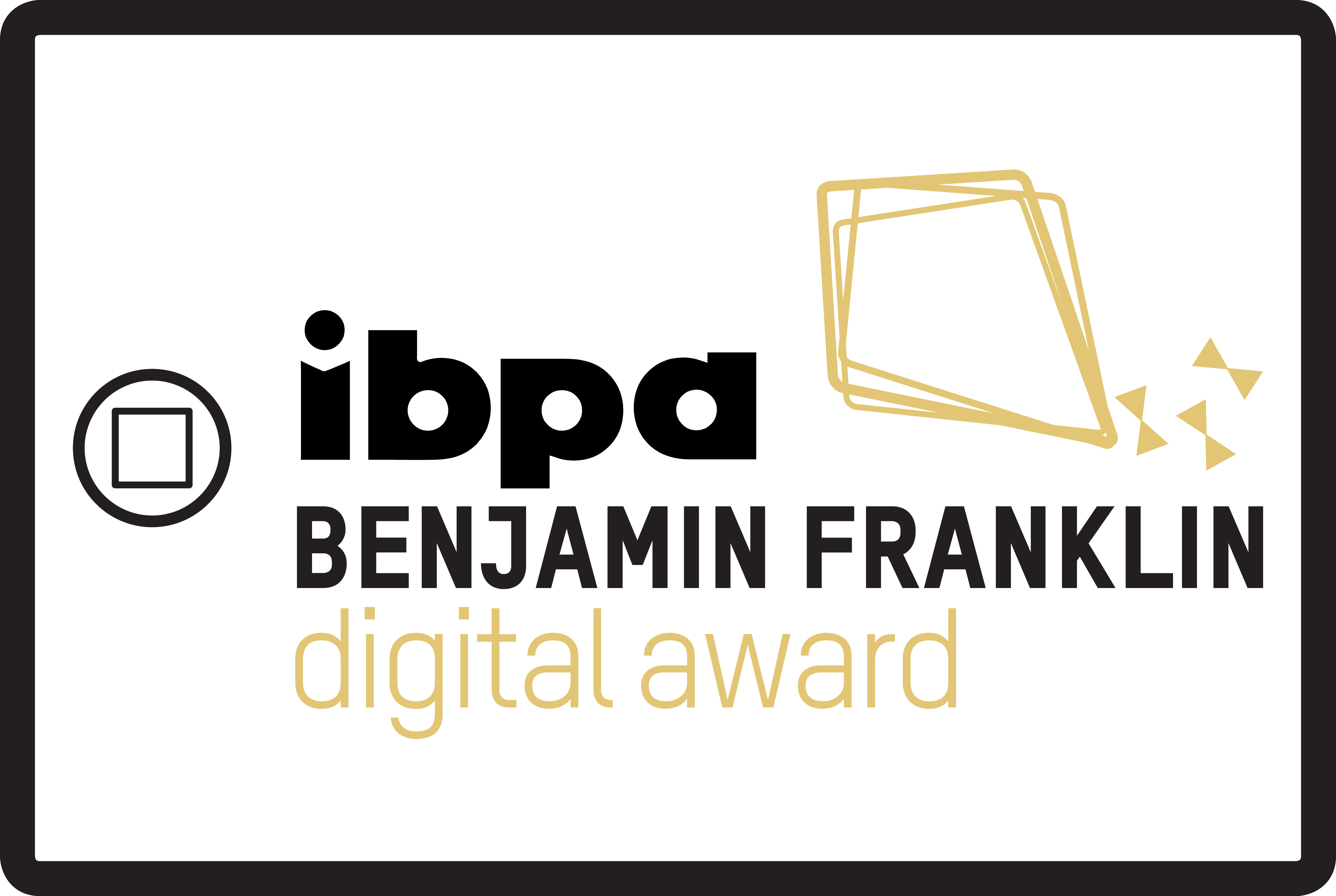 Benjamin Franklin Digital Award Gold Seal