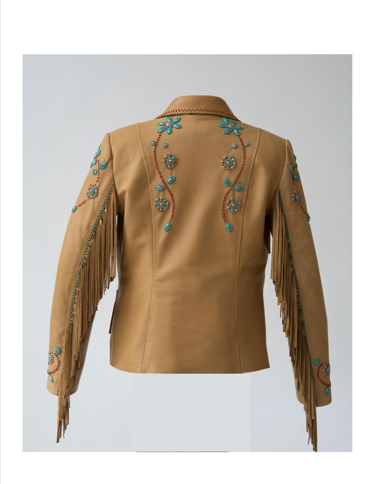 Jan Faulkner's Buffalo Bill-inspired jacket: back
