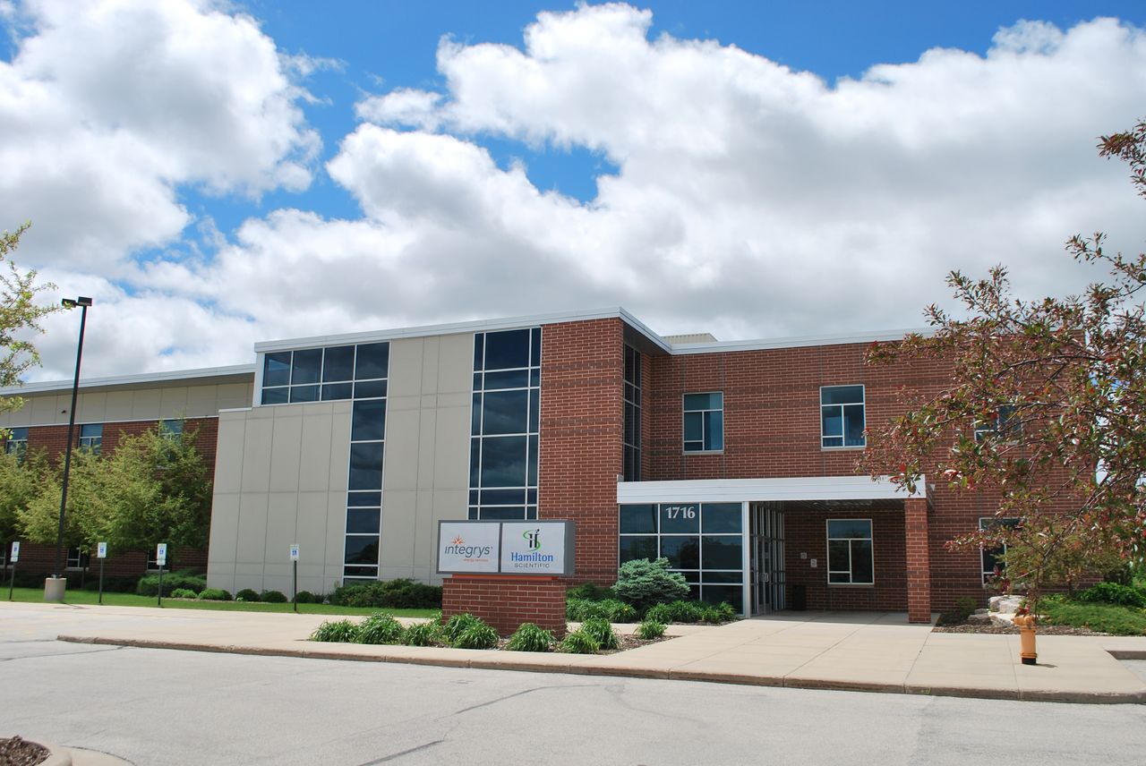 Hamilton Scientific's new corporate headquarters is a  LEED certified building in De Pere, WI