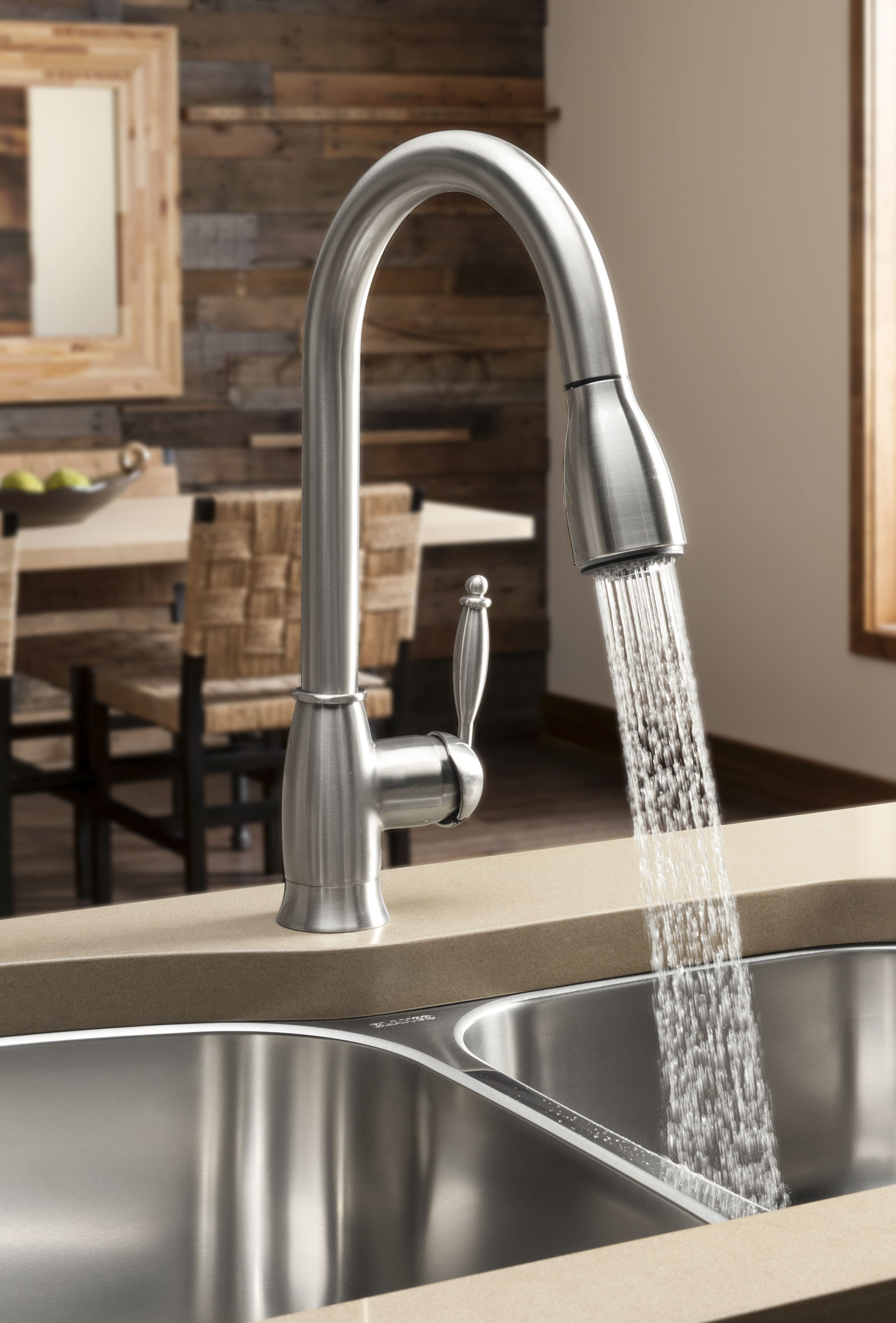 BLANCO's new kitchen faucet collection features the GRACE II