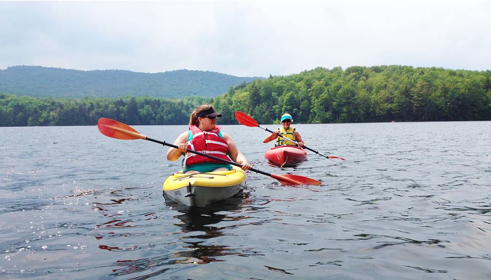 Kayaking at New Life Hiking Spa