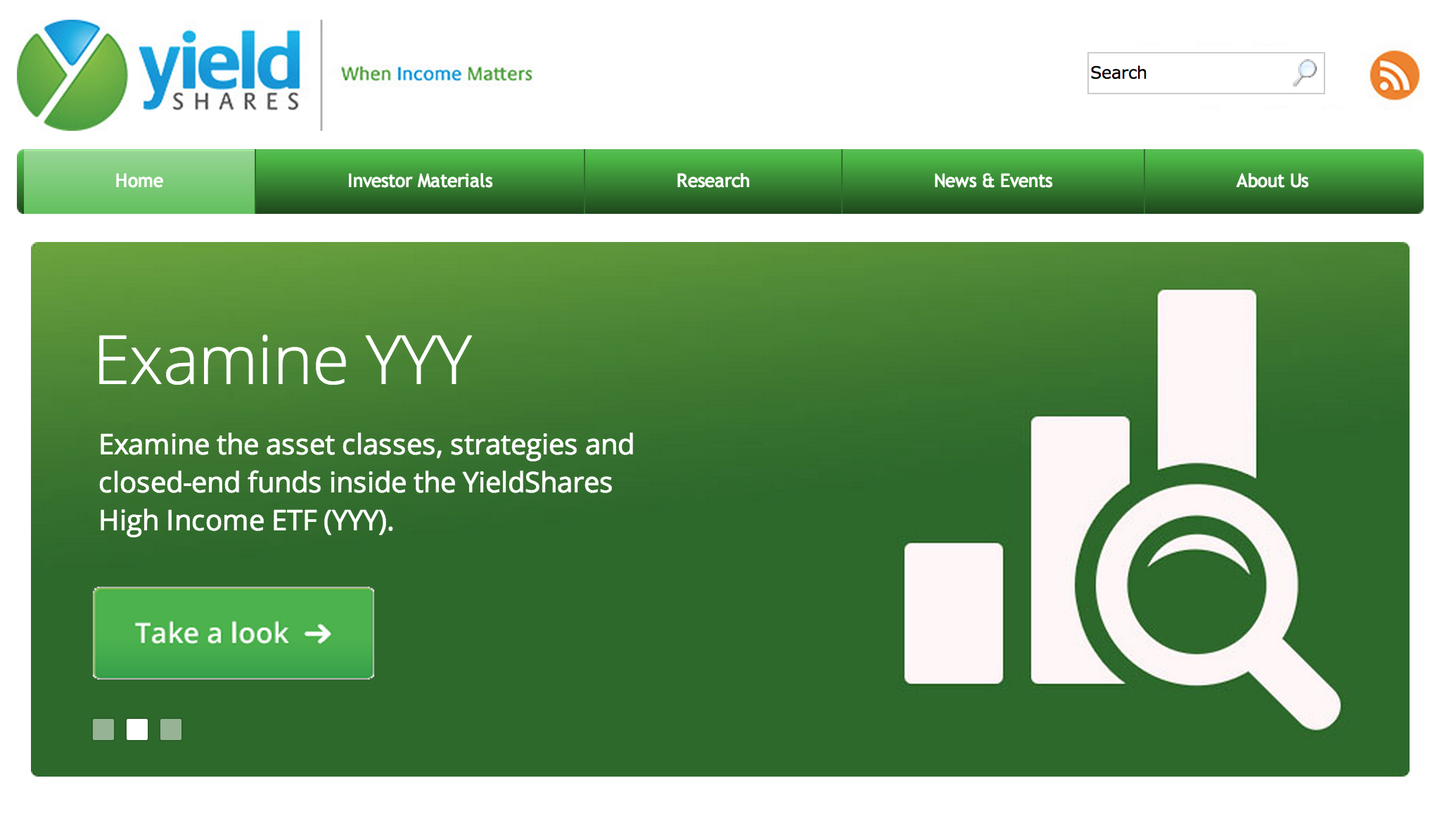 YieldShares Website