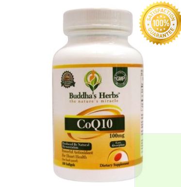 Buddha's Herbs High Absorb CoQ10-100 mg, 100c-CONSUMER LAB Certified