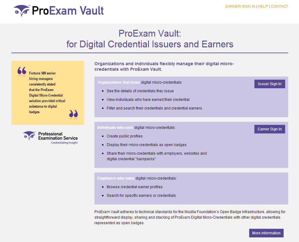 ProExam Vault