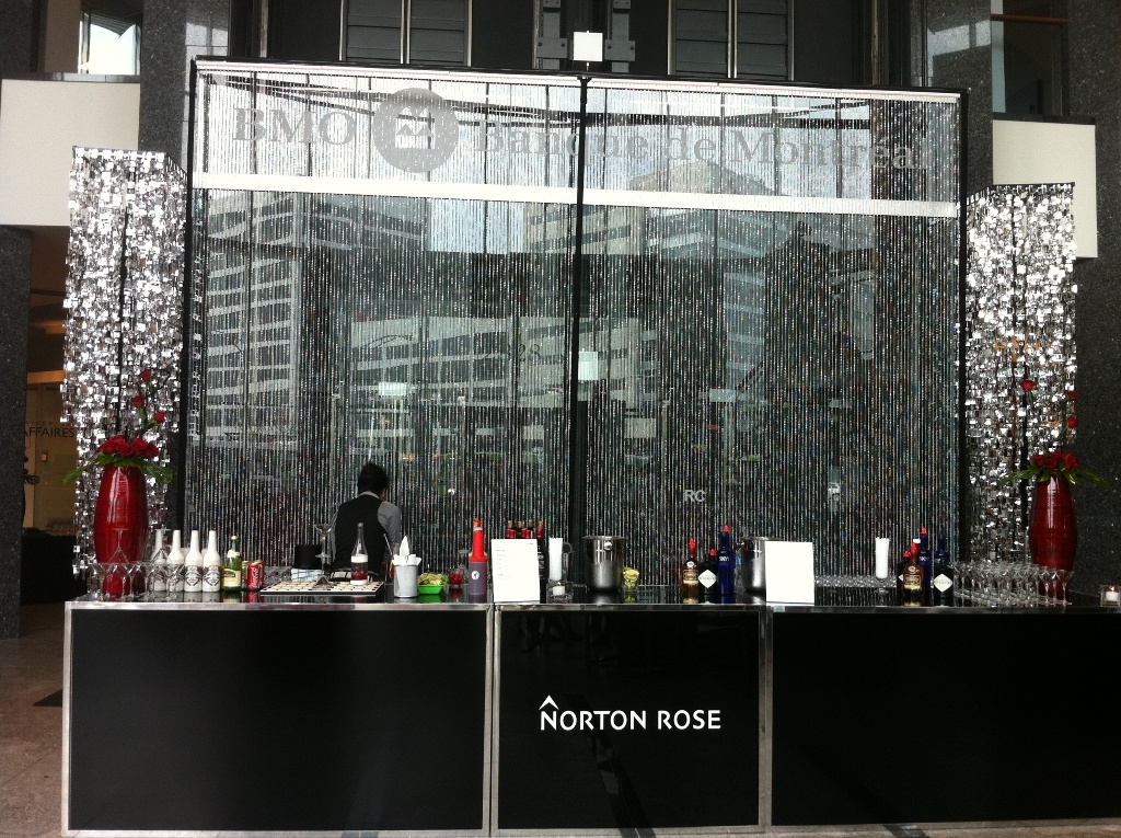 Crystal Hanging Beads used in Retail Display