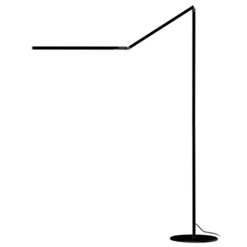 Koncept Z-Bar Black LED Floor Lamp - Warm Light