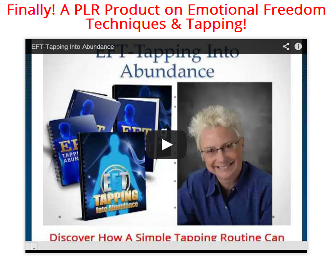 Emotional Freedom Techniques "EFT Tapping Into Abundance"