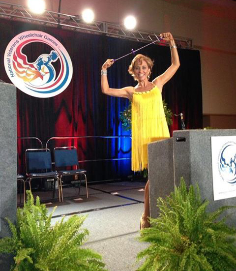 Forbes Riley - MC for the National Veteran's Wheelchair Games, Tampa Florida 2013