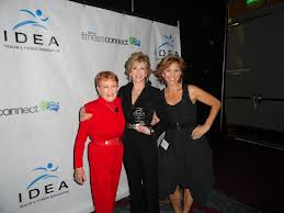 Forbes Riley, Film legend Jane Fonda and fitness superstar Elaine Lalanne