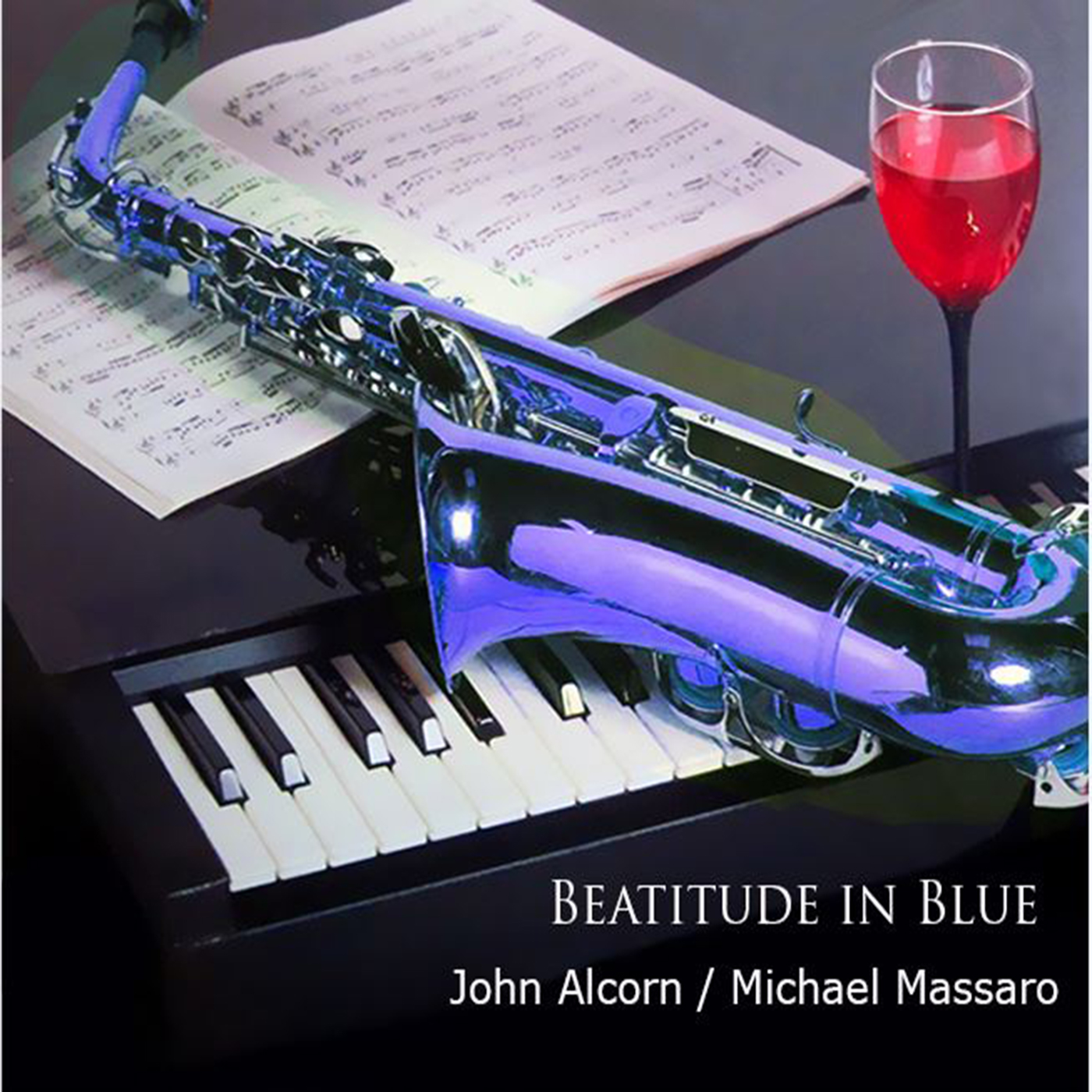 Beatitude In Blue - Single Cover