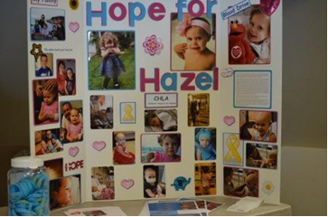 Hope for Hazel campaign with The Talbert Family Foundation and Golden Meadows