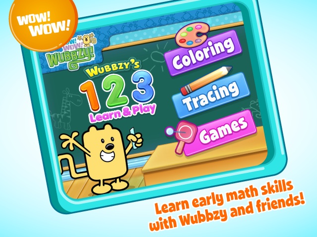 Wubbzy's 123 Learn & Play is great for developing early math skills