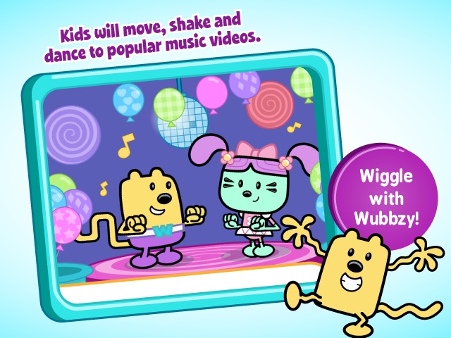 Sing and dance along with popular songs from Wow! Wow! Wubbzy!