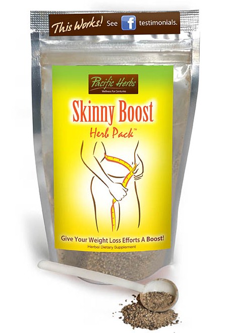 Skinny Boost matches Japan's #1 weight loss herbal formula and is online at PacHerbs.com.