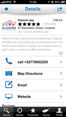 Cyprus Business Directory Kazoom