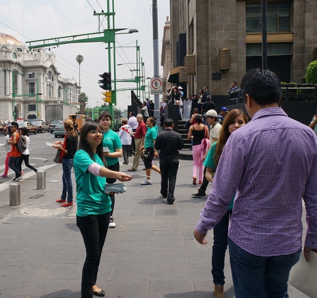 Scientologists distributed tens of thousands of Truth About Drugs booklets in Mexico June 26, United Nations International Day against Drug Abuse and Illicit Trafficking.