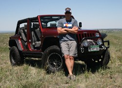 Drawing Winner Awarded for His Jeep by Team 4 Wheel Parts