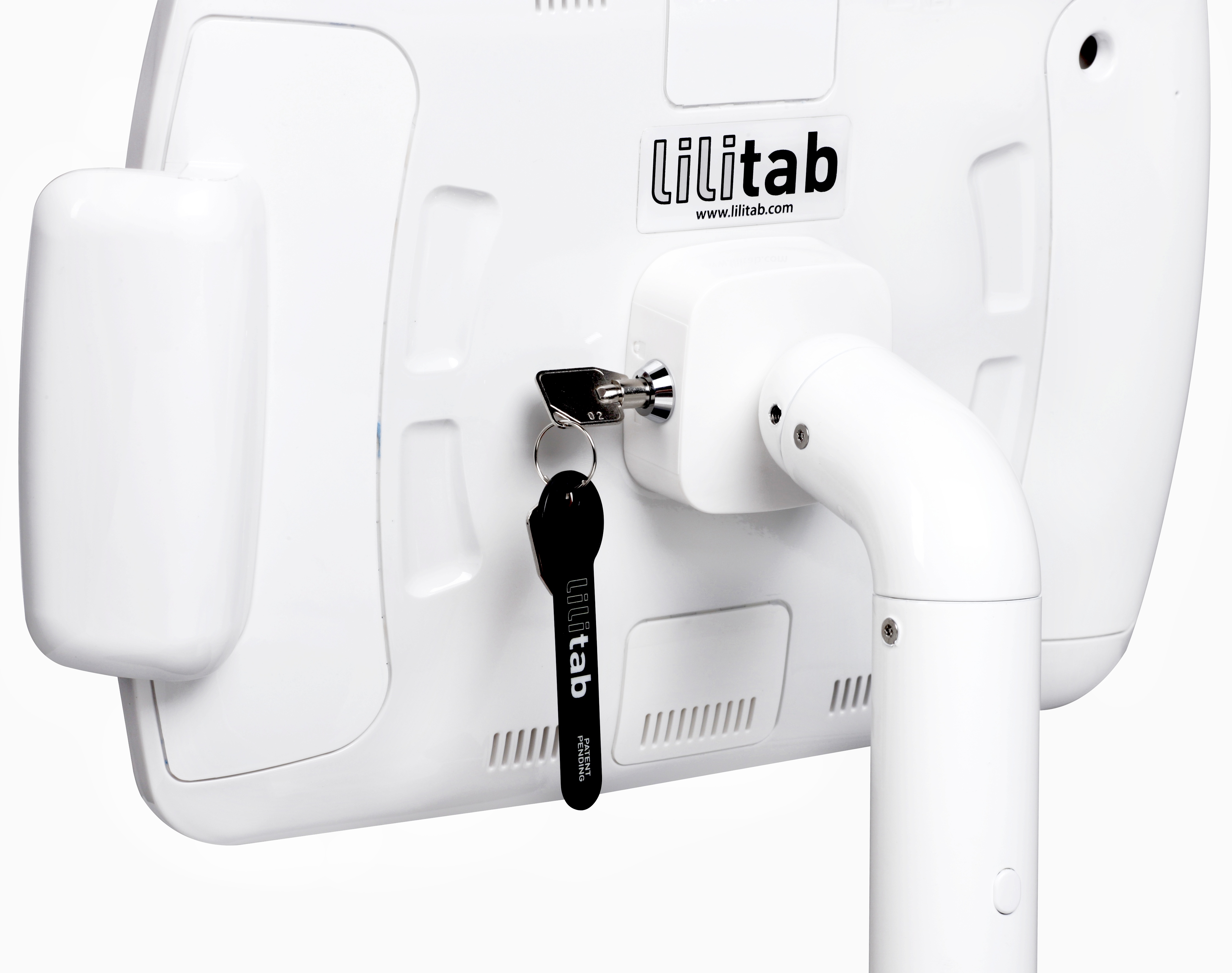 Lilitab's new MagDock lock for secure pass-through power