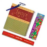 4 PIece Lefty's Curly Q College-ruled Notebook Set