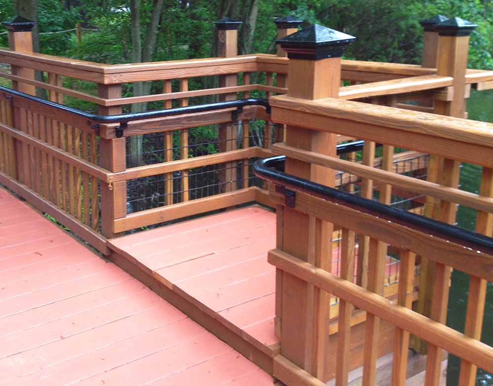 Custom Pedestrian Hand Rails