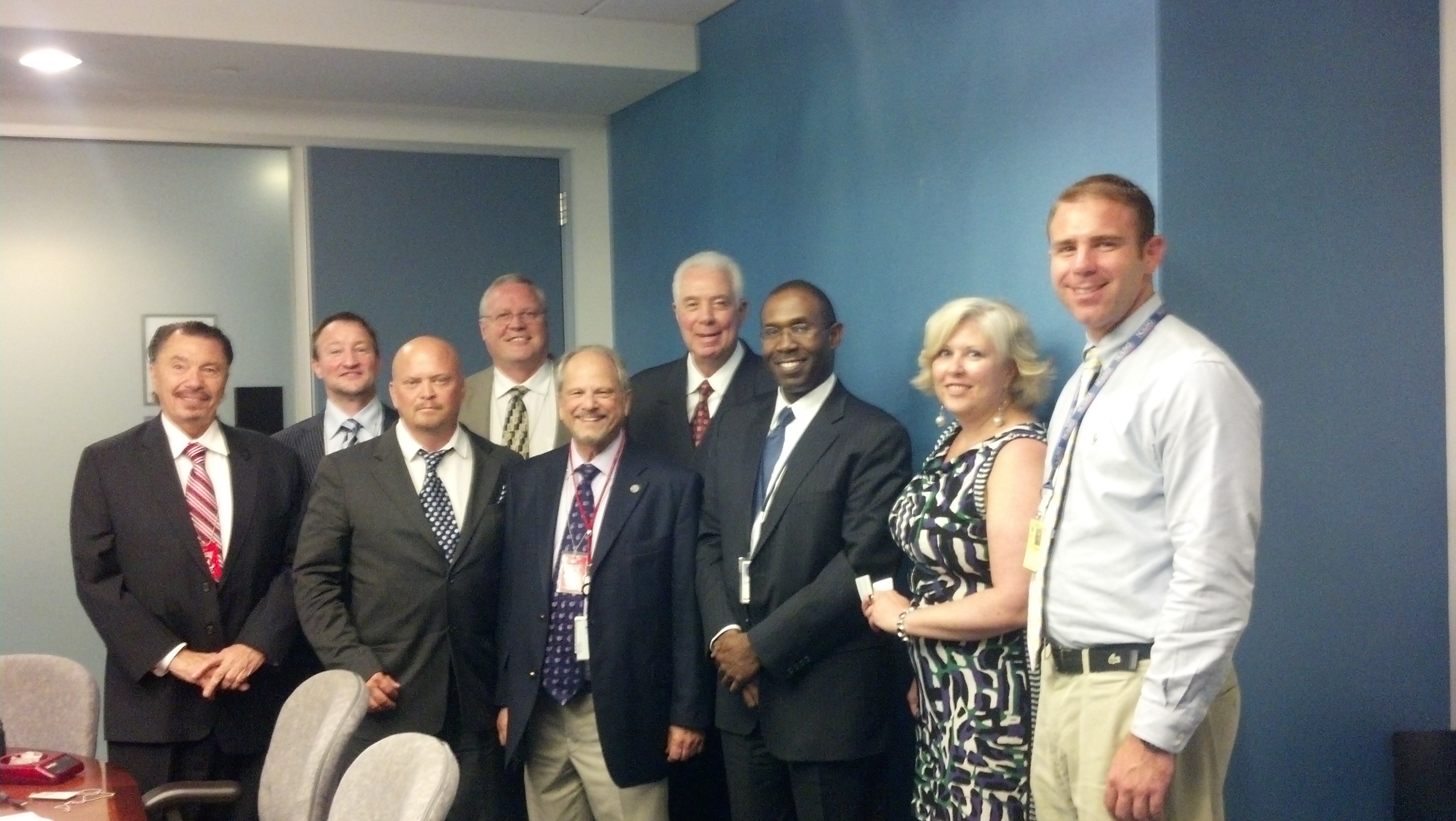 Board Members of The U.S. Department of Transportation With ASBA Members