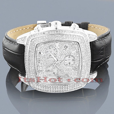 JOE RODEO Diamond Watches: Chelsea Iced Out Watch 5ct