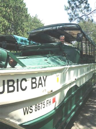 WI Ducks Driver at wheel