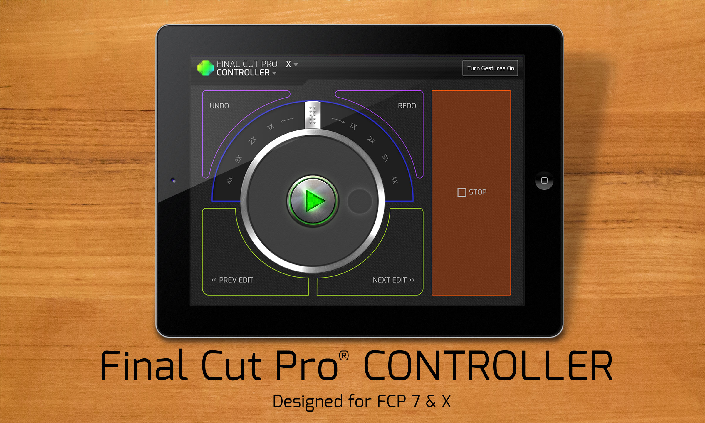 Console: Final Cut Pro CONTROLLER