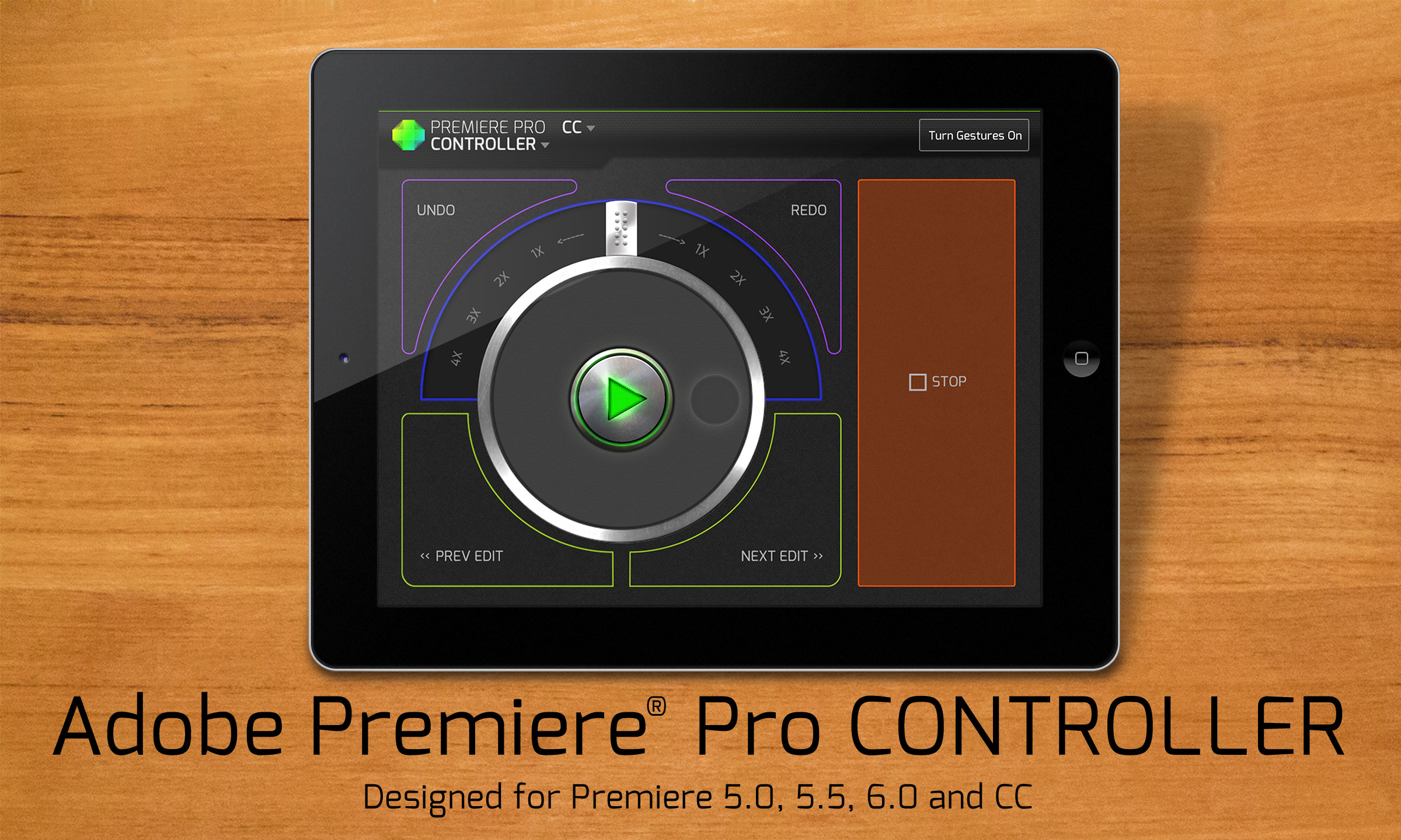 control adobe premiere with midi pad