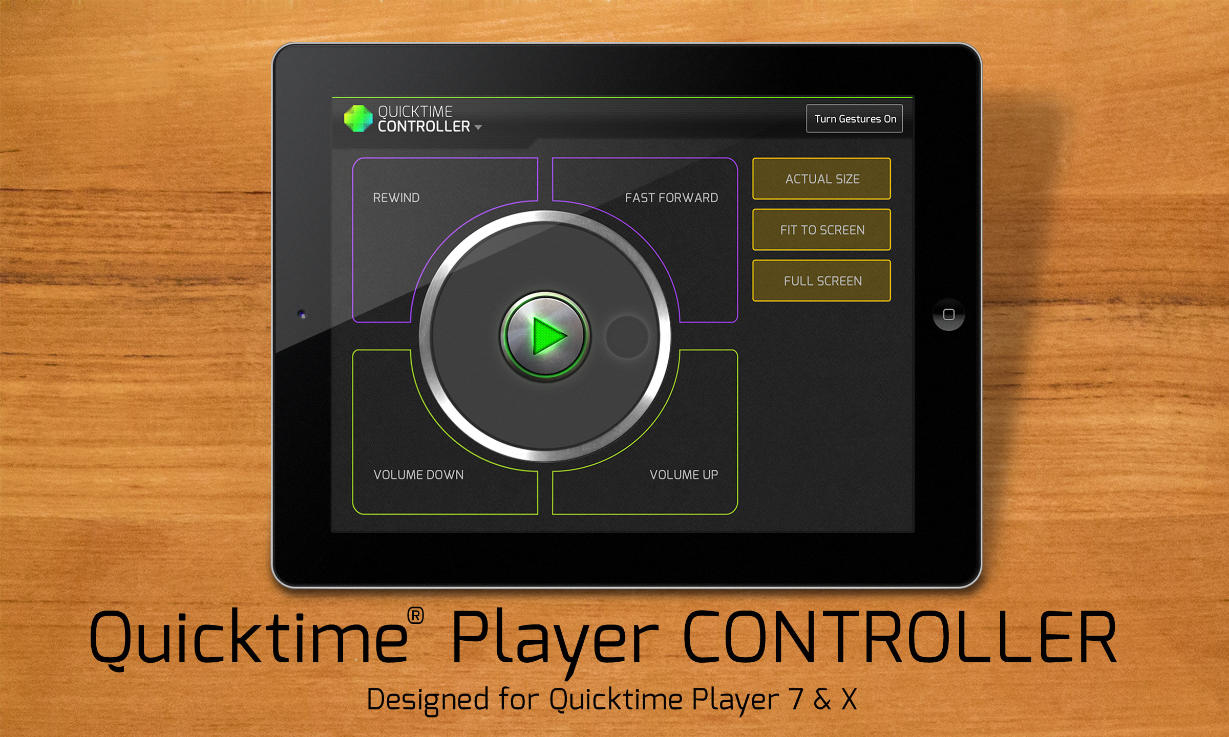 Console: Quicktime CONTROLLER