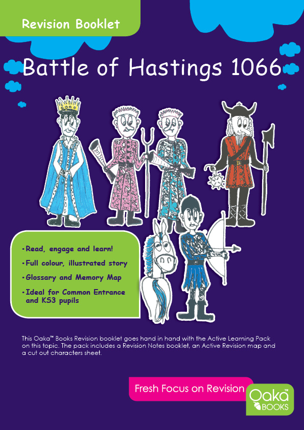 Battle of Hastings revision booklet for visual learners from Oaka Books