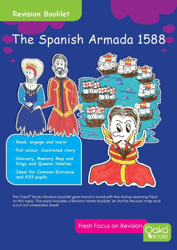 Spanish Armada, one of the new range of History revision booklets for visual learners