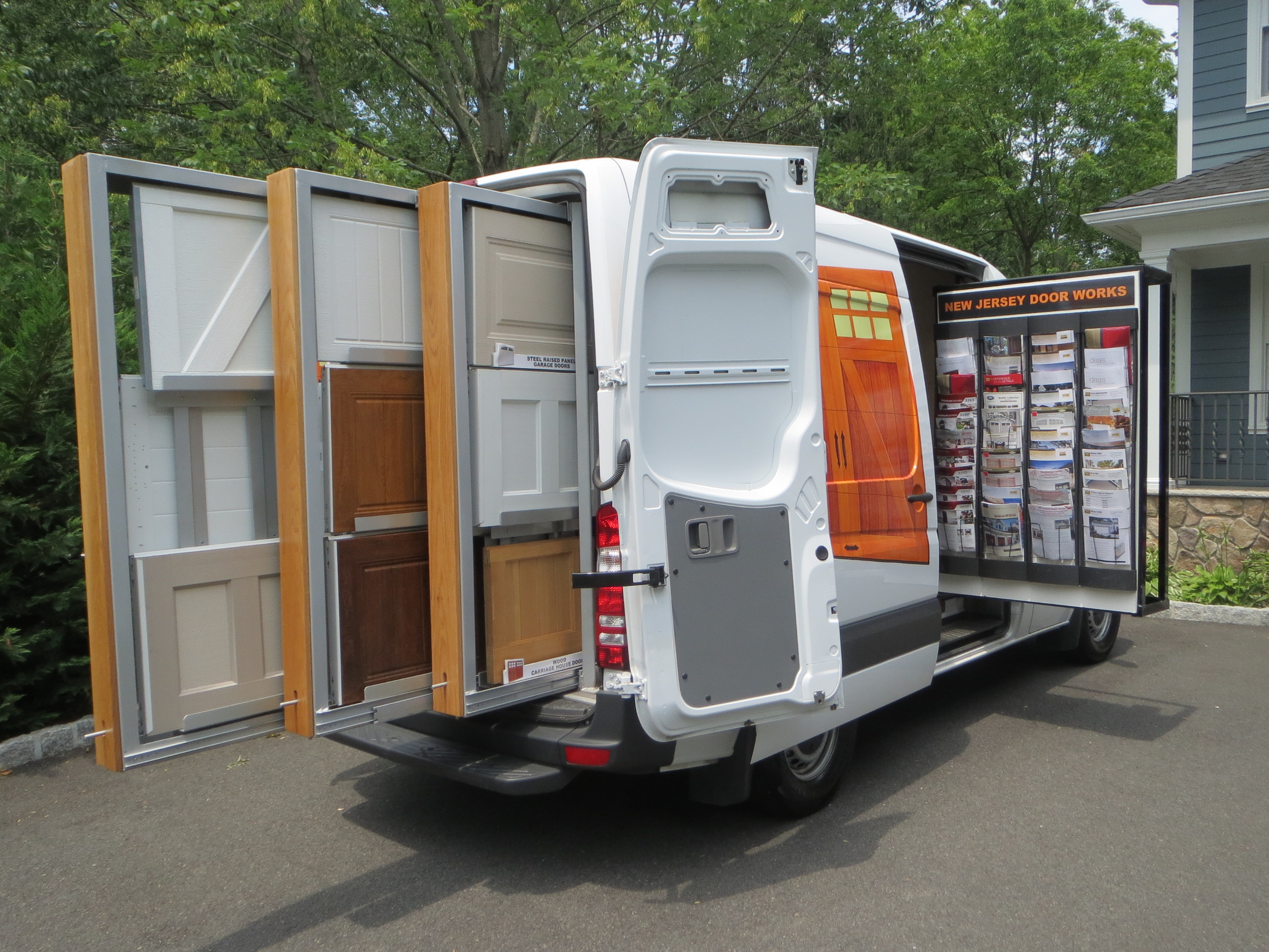 New Jersey Door Works Inc Has New Residential Rolling Showroom