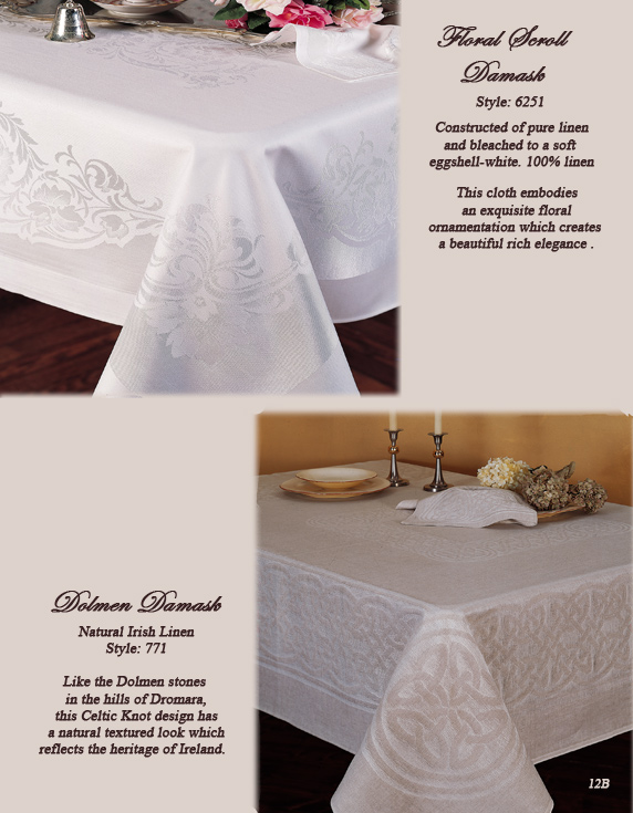 Fine Linen Tablecloth Collection