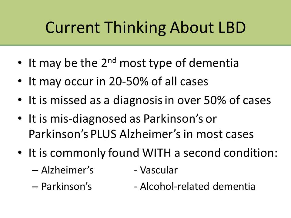 Lewy Body Dementia Facts