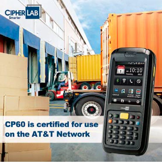 AT&T Certified CipherLab CP60