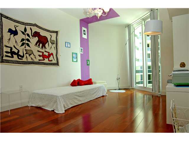 Brazilian Cherry Hardwood Floors in the Bedrooms