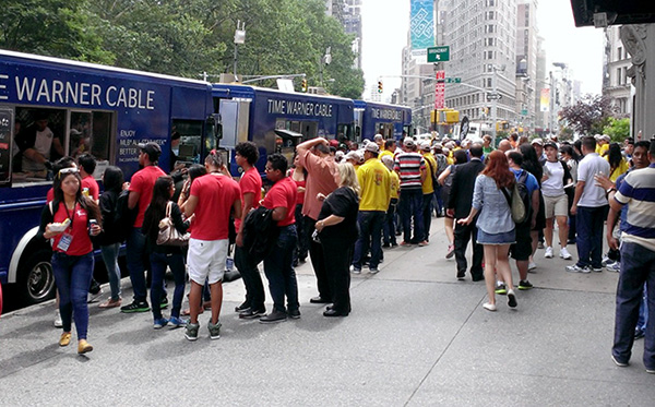Promotional Food Trucks Gain Attention in NYC