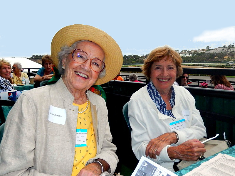 Silvergate Guests Jackie Thurston (left) and Rita McGlincy (right)