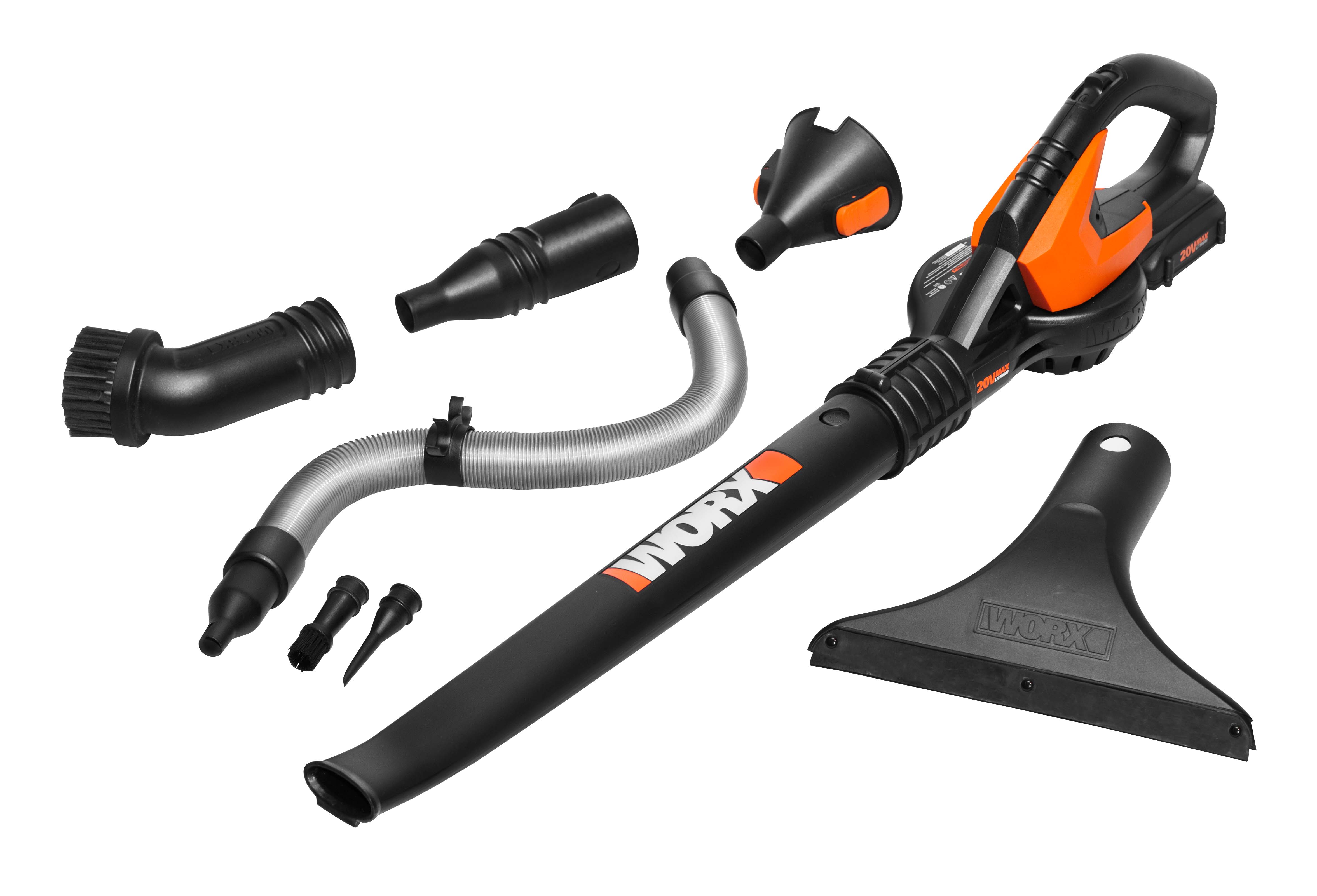 WORX AIR Attachments fit WORX 20V and 32V Blower/Sweepers