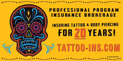 Professional Program Insurance Brokerage (PPIB), of Novato, CA has teamed up with TattooInk TV and Pimp My Tattoo to sponsor their 2013 US Bus Tour.