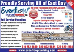 Oakland Copper Repipe Specialists At Evenflow Plumbing Are Offering A 